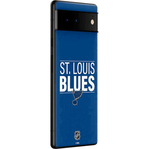 NHL St. Louis Blues Lineup Google Pixel 6 Skin